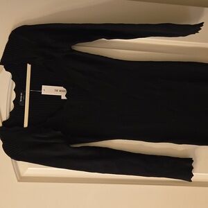 Midi Length Rib Knit Dress By The Workshop Size L